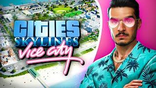 شهر جی تی ای رو ساختم  ( S2 EP1 ) - I Rebuild GTA: Vice City in Citites Skylines