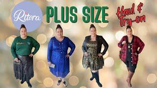 Ritera Plus-Size Holiday Fashion Haul | Festive Looks for Every Occasion! Try-on & Review