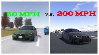 Which roblox car games handle speed CORRECTLY?