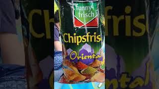 Funny Frisch/ Chips Frisch Oriental #asmr #chips #snacks #eating #opening #shorts