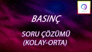 Basınç Soru Çözümü | Kolay-Orta Seviye | PDF