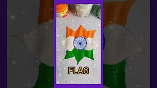 OUR NATIONAL FLAG DRAWING IN FLOWER  #youtubeshorts #shorts #art #drawing #binodon