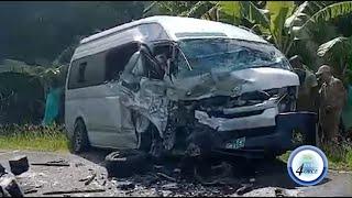 BUS DRIVER DIES IN HEAD-ON CRASH, CARNAGE ON THE ROADS AND VIOLENCE TEST FIRST RESPONDERS