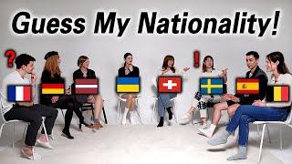 8 Europeans Guess Each Others' Nationality!! (What country I'm From?)