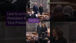 Jimmy Carter funeral: Five US presidents gather