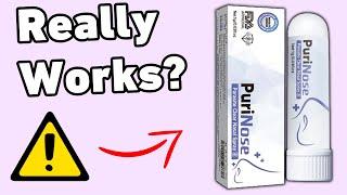Purinose Inhaler Review – Does It Work Or A SCAM?