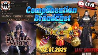 Compensation Broadcast: ''I Hope We Won't Have a Problem Again'' Giveaway-Last Shelter Survival