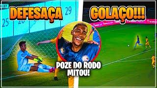 GONZE FEZ UMA DEFESA MILAGROSA E UM GOLAÇO NO JOGO DAS ESTRELAS DO ZICO!! E o Poze do Rodo MITOU!!