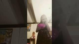 cute little girl does JUMP SCARE