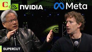 Nvidia's Jensen Huang & Meta's Mark Zuckerberg Talk AI at Siggraph: Everything in 9 Minutes