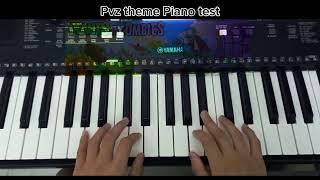 Test Pvz Theme Song On Piano #piano #pianocover