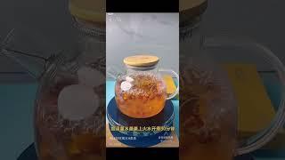 洛神玫瑰水 - 舒肝理气，养血安神 #食疗 #养生 #文小叔