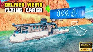 CRAZIEST TRUCK DELIVERY MISSION, FLYING CARGO BUG | OFF THE ROAD HD OPEN WORLD DRIVING GAME