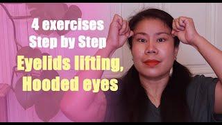 Lifting eyelids Face Yoga, STEP BY STEP