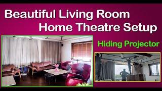 Beautiful Living Room Home Theatre Setup  || AVTCS ||