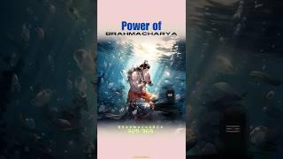 Power of brahmacharya|brahmacharya motivation| #brahamcharya #premanandji  #shorts
