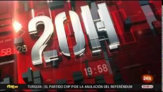 Cabecera 20H Canal 24 Horas 2017