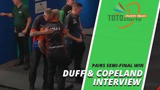 Duff en Copeland naar koppelfinale: 'We have no pressure' | Dutch Open 2022