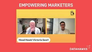 Tech on Toast podcast clip - Empowering marketers by Victoria Searl from DataHawks