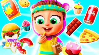 La Canción de la Comida Saludable | Come Alimentos Saludables | Baby Joy Joy