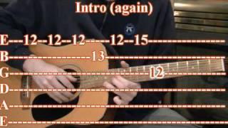 Super Mario Bros Guitar Tab Lesson How to Play