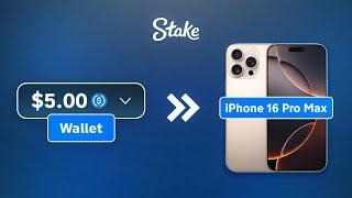 I TURNED $5 INTO iPhone 16 Pro Max on Stake