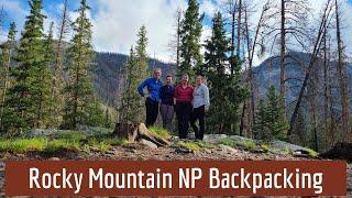 Rocky Mountain National Park Backpacking Trip