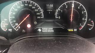 Bmw g30 530i b48 xdrive, comfort mode 0-160 Launch Control