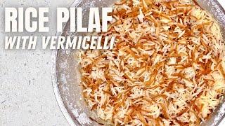 How to Make Rice Pilaf with Vermicelli Noodles | Eats With Gasia