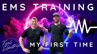 I tried EMS TRAINING for the first time...Get your FREE Trial! #ems #trainning