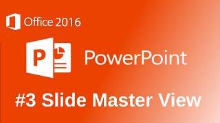 PowerPoint Master Slide View Tutorial