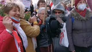 Нина Багинская на Марше мудрости 19 октября