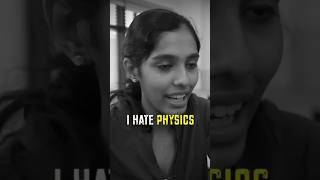Why Does Our NEET Topper Hate PHYSICS! ️ #aakash #neet #neettopper #physics