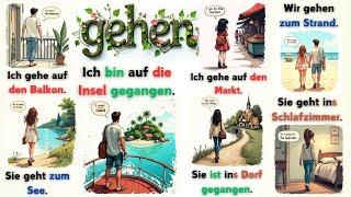 Improve Your German A1 - A2: Mastering "Gehen" with Prepositions For Daily Use