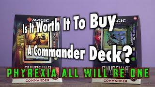 Is It Worth It To Buy A Phyrexia All Will Be One Commander Deck? | A Magic: The Gathering Review