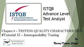 ISTQB Advance Test Analyst | 4.2.4 Interoperability Testing | ISTQB Tutorials