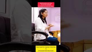Kvs prt demo class in Interview #shorts | Primary school Demo l Interview Guide