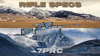 -Rifle Specs- Custom Built Med-Action 7 PRC