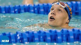 Caeleb Dressel is first to break 40 seconds in 100 free | 2018 NCAA championships