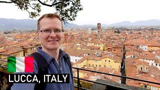 Day Trip to LUCCA, ITALY  | Exploring a Fortified City in TUSCANY!