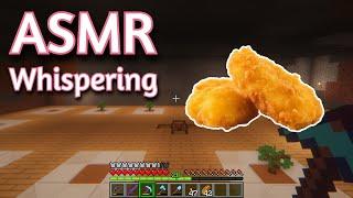 ASMR Gaming | MINECRAFT SURVIVAL + EATING CHICKEN NUEGGTS (53) | Keyboard/Mouse Sounds 