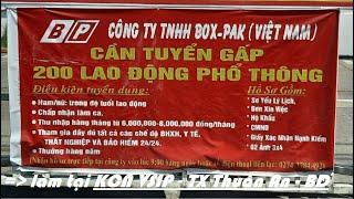 TUYỂN GẤP 200 LAO ĐỘNG PHỔ THÔNG | LÀM TẠI KCN VSIP - TX THUẬN AN - BÌNH DƯƠNG |@duhoc-vieclam