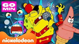 Губка Боб | Лучшее из второго сезона (часть 3)!  60 минут | Nickelodeon Cyrillic