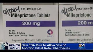 Abortion Pill To Become Available At Retail Pharmacies With New FDA Rule