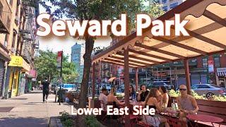 【4K】𝐖𝐀𝐋𝐊  Seward Park in the Lower East Side NYC