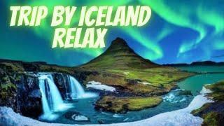 Travel with us through Iceland [ enjoy the relaxing music ] relax with beautiful drone recordings