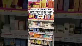 10 BOOTS £10 TUESDAY BEAUTY STOCKING FILLER IDEAS TO ADD TO CART  #byoma #bootsuk