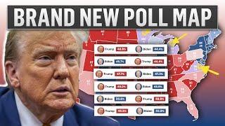 2024 Battleground Map Based On NEW Polling Averages | Trump vs Biden