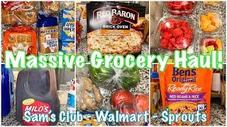 *New* Massive Two Week Grocery Haul/Sams Club, and Walmart / July 2023 / Family of 4