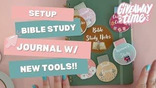 New Bible Study Tools!! & Bible Study Journal Giveaway!!